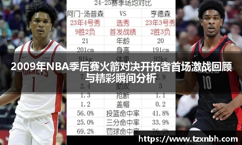 2009年NBA季后赛火箭对决开拓者首场激战回顾与精彩瞬间分析